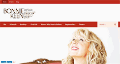 Desktop Screenshot of bonniekeen.com